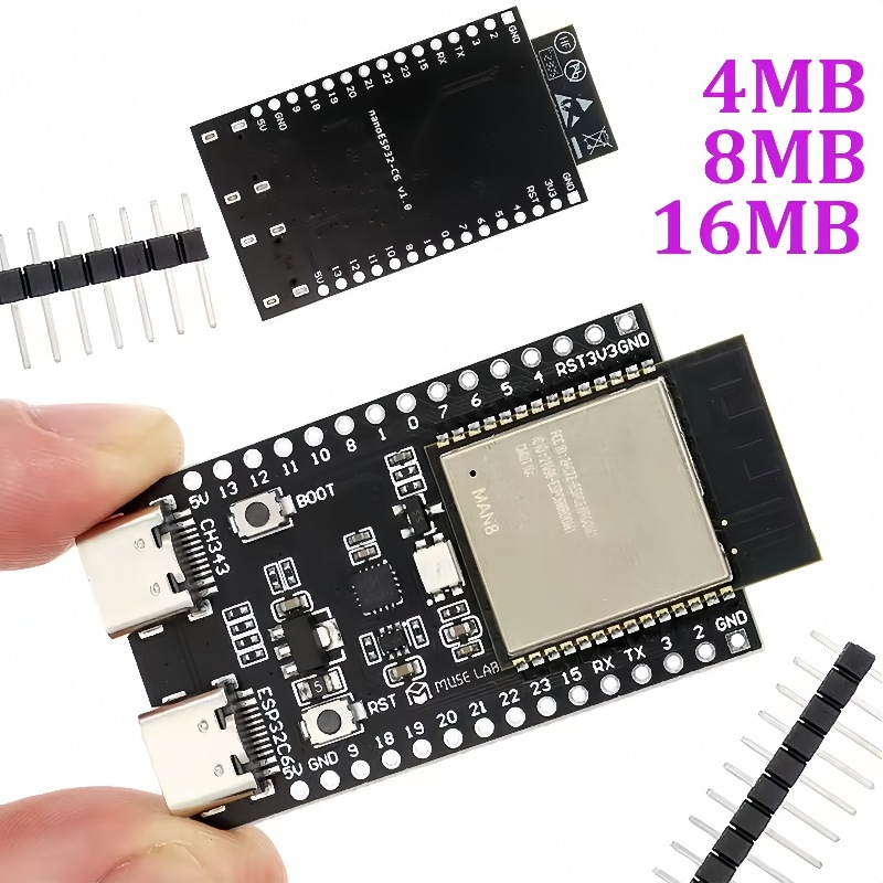 Esp32 C6 - ESP32-C6-N4/N8/N16開発ボード ESP32-C6コアボード WiFi6 Bluetooth Zigbee N16R8