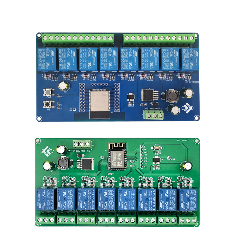 Espressif Esp32 - ESP8266 / ESP32 WIFI 8チャンネルリレーモジュール Esp-12F