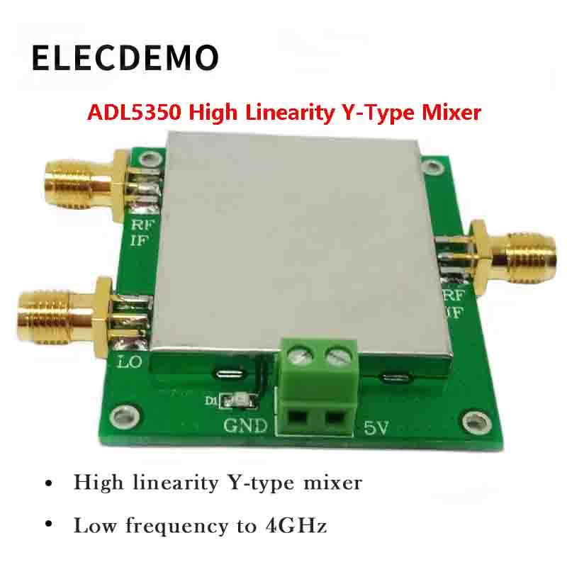 Esp32 P4 - ADL5350 ダブルバランスミキサーモジュール、広帯域LF～4GHz、高リニアリティ、高IP3、低ノイズRF/IFアップ/ダウンコンバーター評価ボード