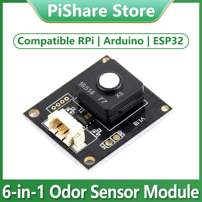 Esp32 Uart Module - Raspberry Pi環境用X6センサー 6-in-1臭気センサーモジュール UARTシリアルポート Arduino ESP32対応