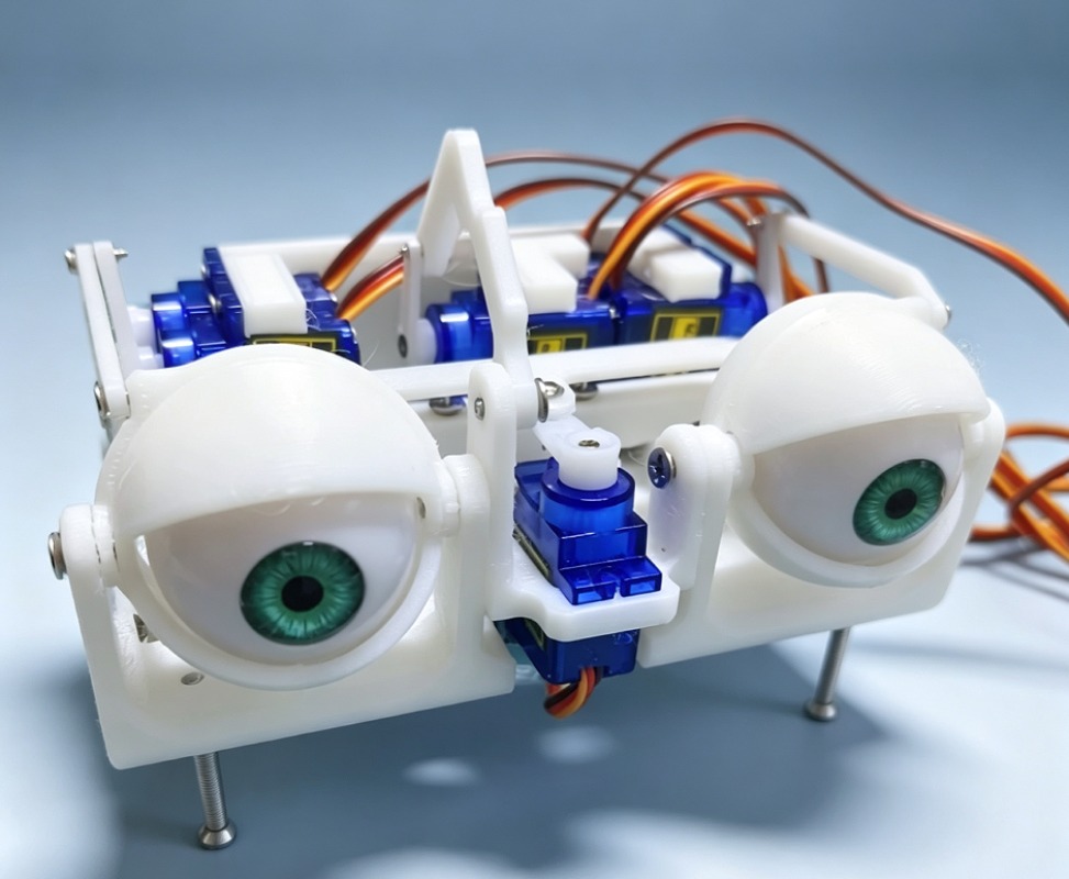 Esp8266 - プログラマブルバイオニックロボットアイ、Arduino/ESP8266 DIY用機械模擬アイ