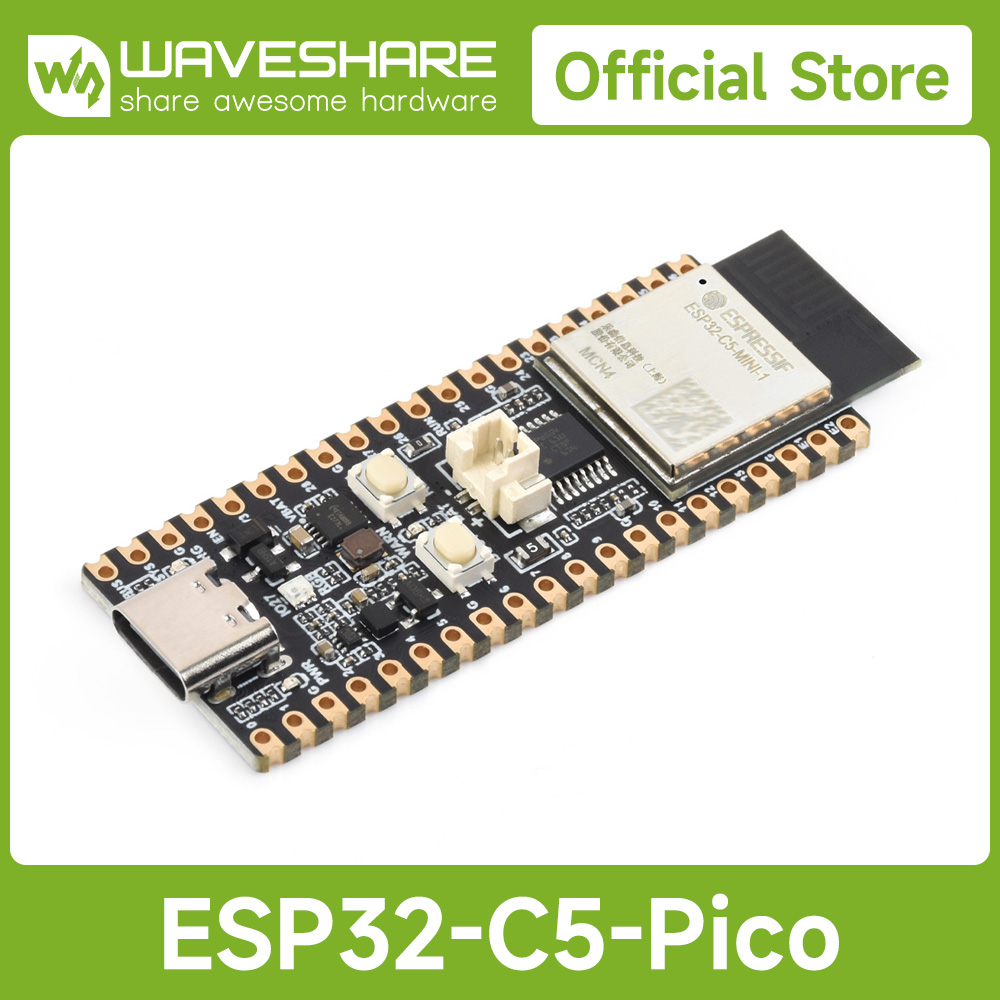 Esp32 Development Board - Waveshare ESP32-C5 デュアルバンドWi-Fi 6開発ボード、240MHzシングルコアプロセッサ、オンボードESP32-C5-MINI-1シリーズモジュール