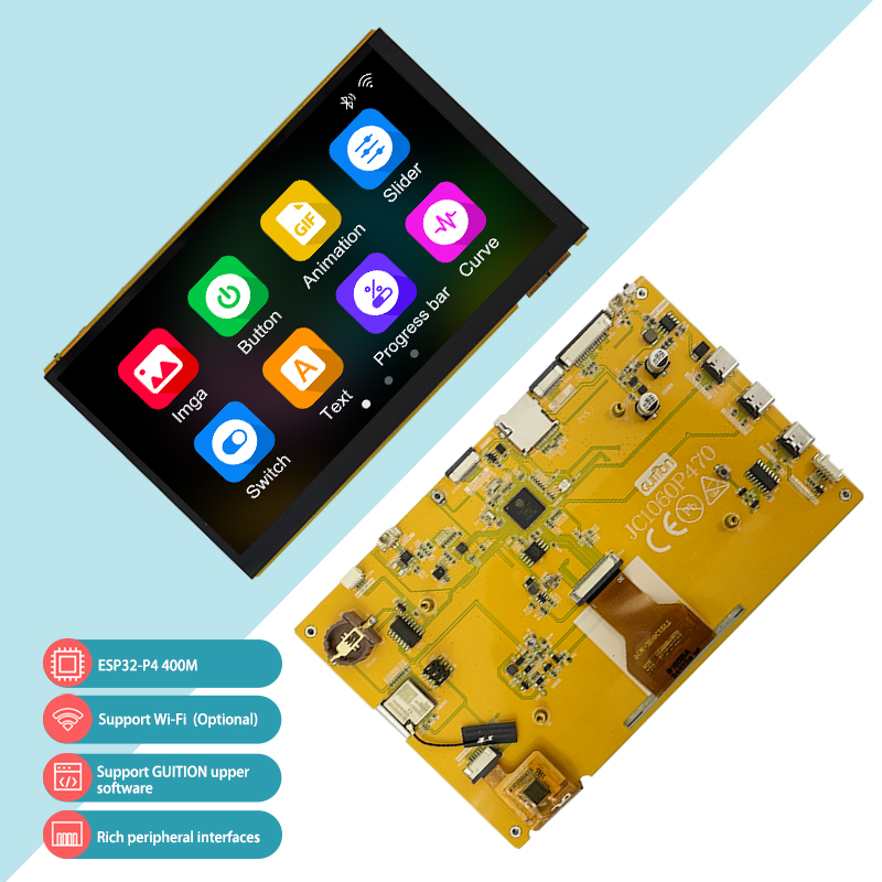 Esp32 P4 - ESP32 P4 7 インチ LCD 開発ボード容量性タッチスクリーンオンボード
