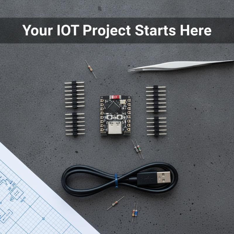 Esp32 C3 - ESP32 C3開発ボード 安定したWiFi・BTモジュール 32ビットシングルコアプロセッサ オープンソースハードウェアプログラミング用