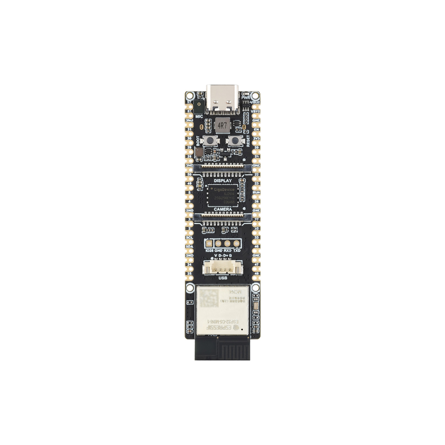 Esp32 P4 - ESP32-P4NRW32XおよびESP32-C5をベースとした、デュアルコアRISC-Vを搭載し、AI音声対話をサポートするESP32-P4-WIFI6-DB開発ボード。