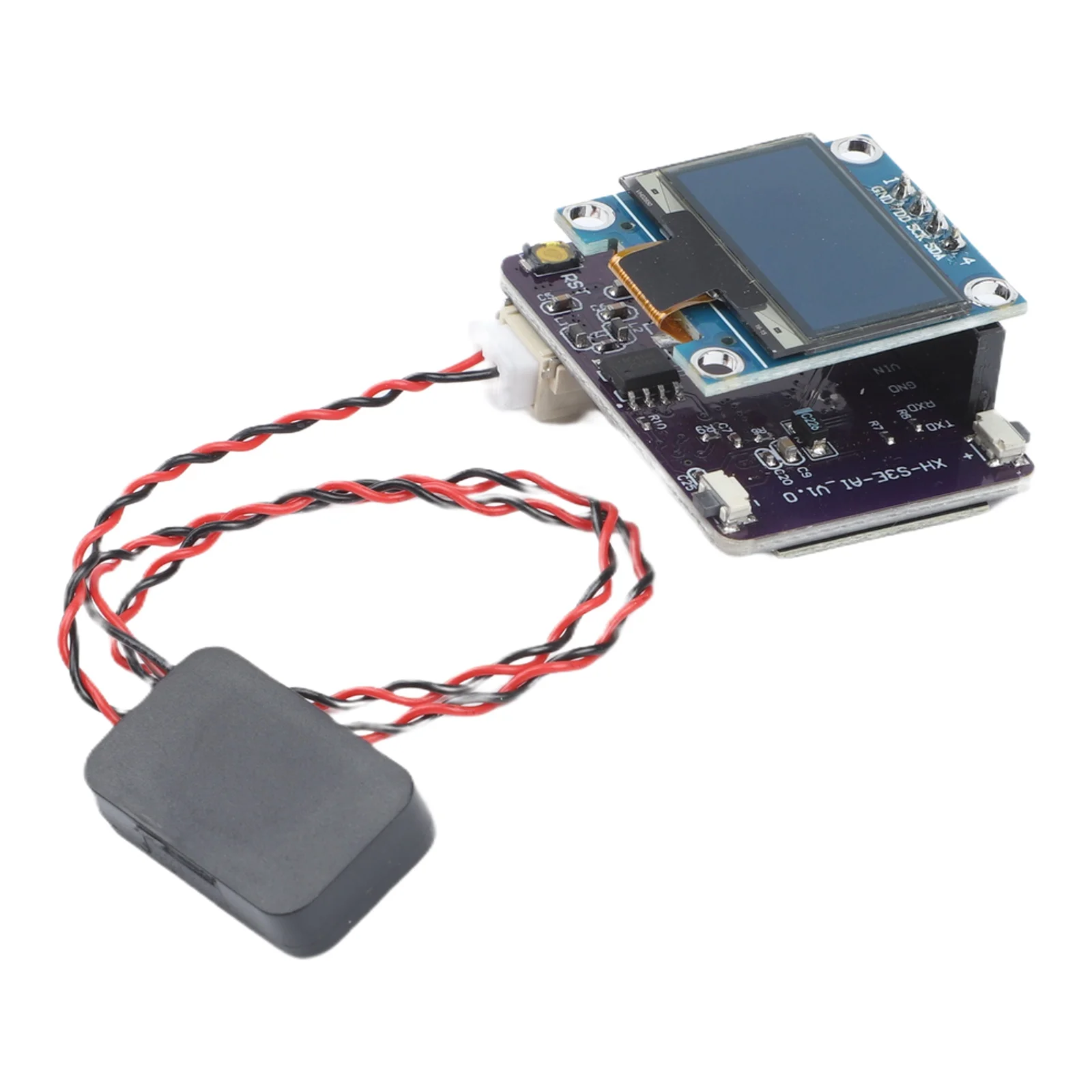 Esp32 Uart Module - ESP32 S3 N16R8開発ボード用AI音声キット。マイクとスピーカーを搭載。OLEDディスプレイはオプション。I2C、I2S、UART、ADCに対応。