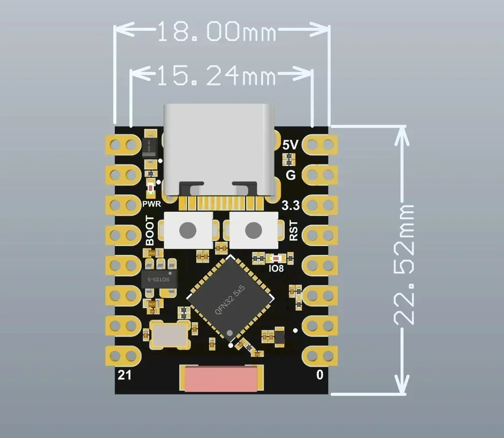 ESP32 スーパーミニ開発ボード ESP32-C3 2.4 - Esp32 C3 のレビューと価格