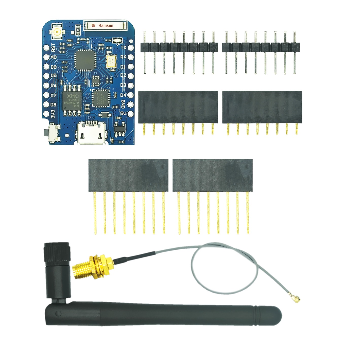 Wemos-外部アンテナコネクタ、Wi-Fi開発ボード、マイ - Esp8266 Nodemcu のレビューと価格