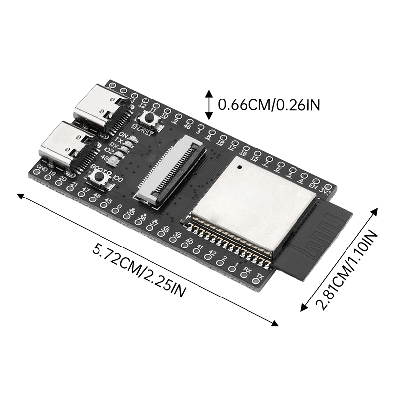 ESP32-S3 N16R8 CAM開発ボード デュアルTy - Esp32 Development Board のレビューと価格