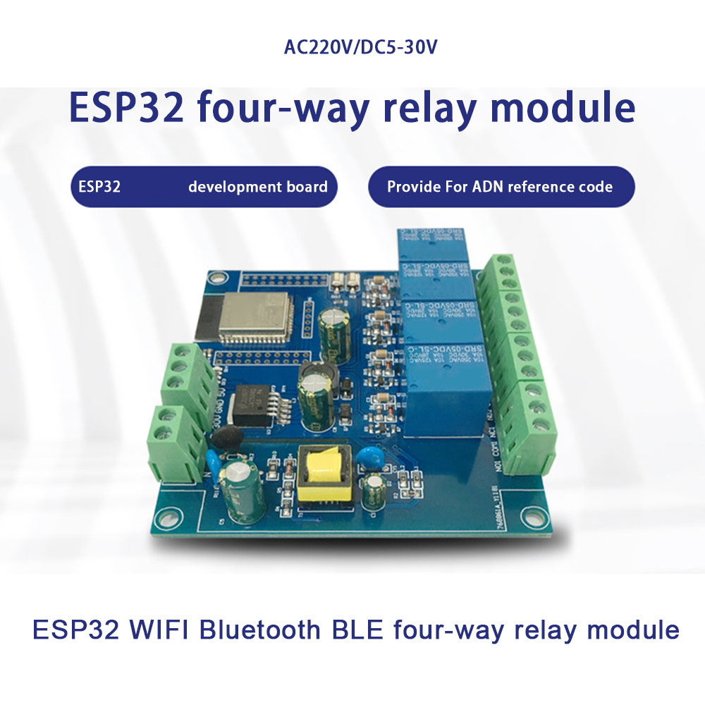 ESP32リレー開発ボード AC/DC電源 WiFi Blu - Esp32 Uart Module のレビューと価格