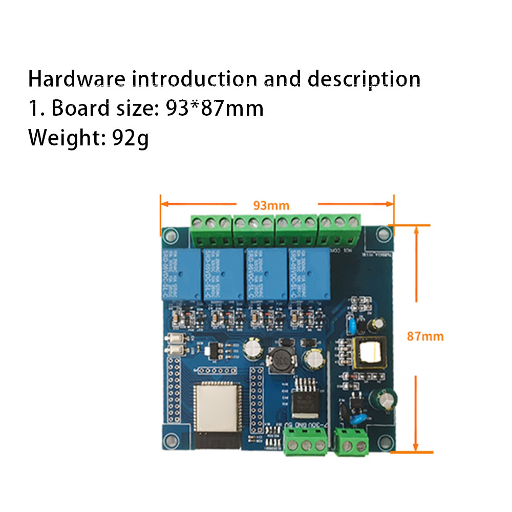 ESP32リレー開発ボード AC/DC電源 WiFi Blu - Esp32 Uart Module のレビューと価格