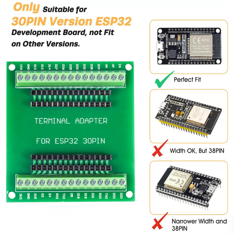 ESP32開発ボード NodeMCU-32S ESP32-3 - Esp32 Devkit のレビューと価格