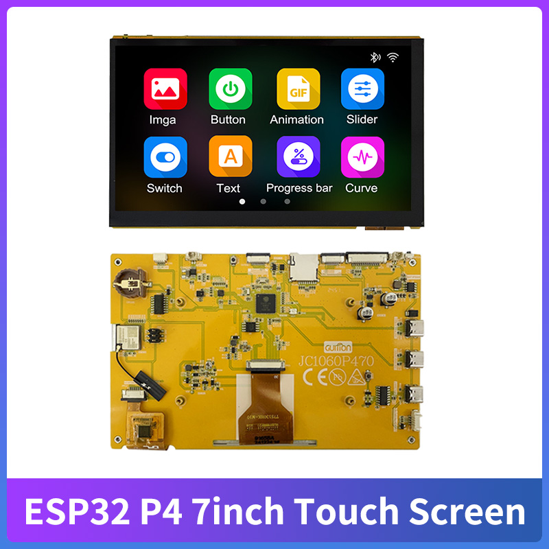ESP32 P4 7 インチ LCD 開発ボード容量性タッチ - Esp32 P4 のレビューと価格