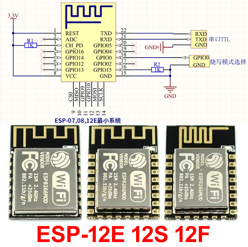 ESP32、ESP-32S、ESP-12E、ESP-12F、 - Esp8266 のレビューと価格