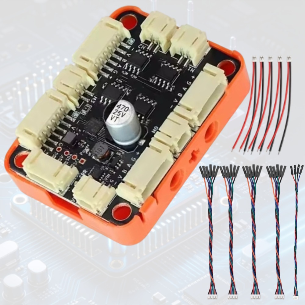 エンコーダー/DCモータードライバーモジュール I2C 4チ - Esp32 Uart Module のレビューと価格